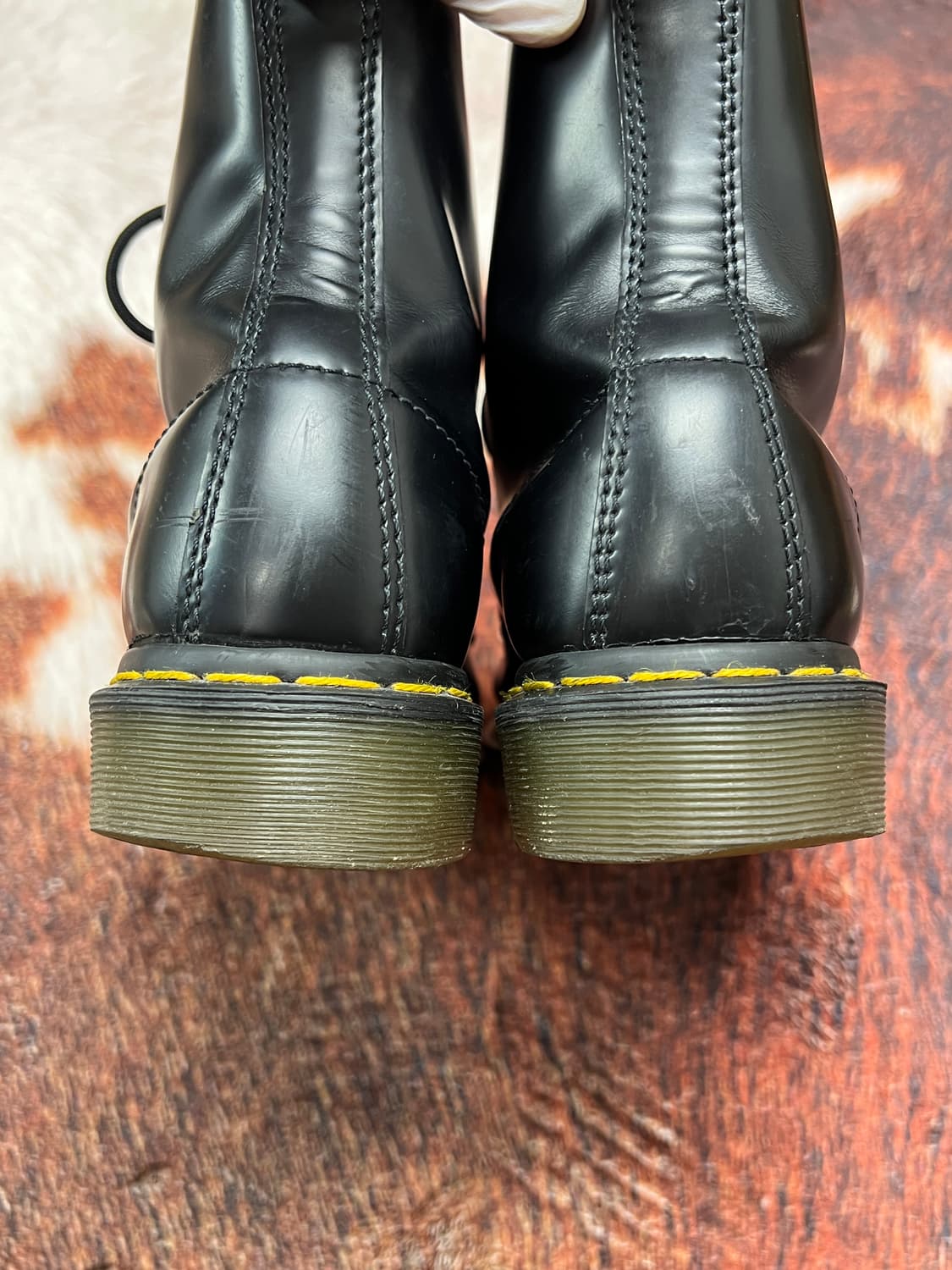 [260] 닥터마틴 1460 스무스 8홀 워커 블랙 상품이미지4