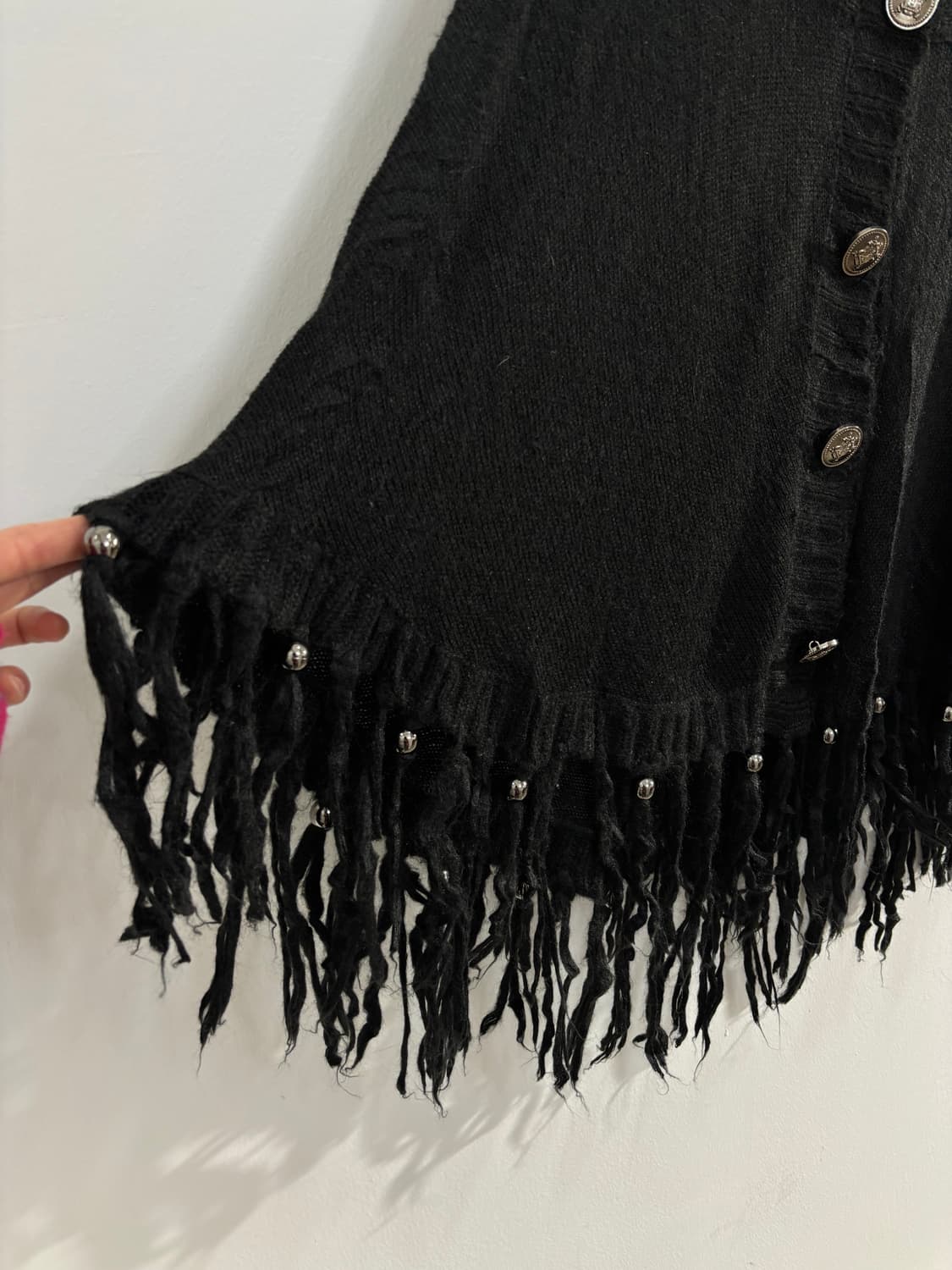 Dig deep 락시크 블랙케이프 망토 상품이미지8