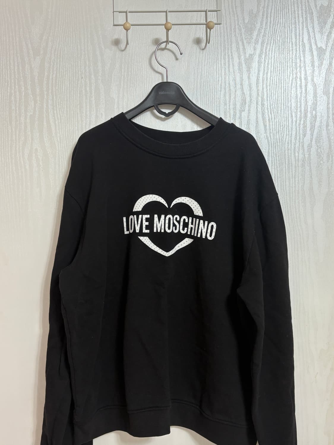 (진짜 신기함 영상제공가능) love moschino 렌티큘러 맨투맨 상품이미지2