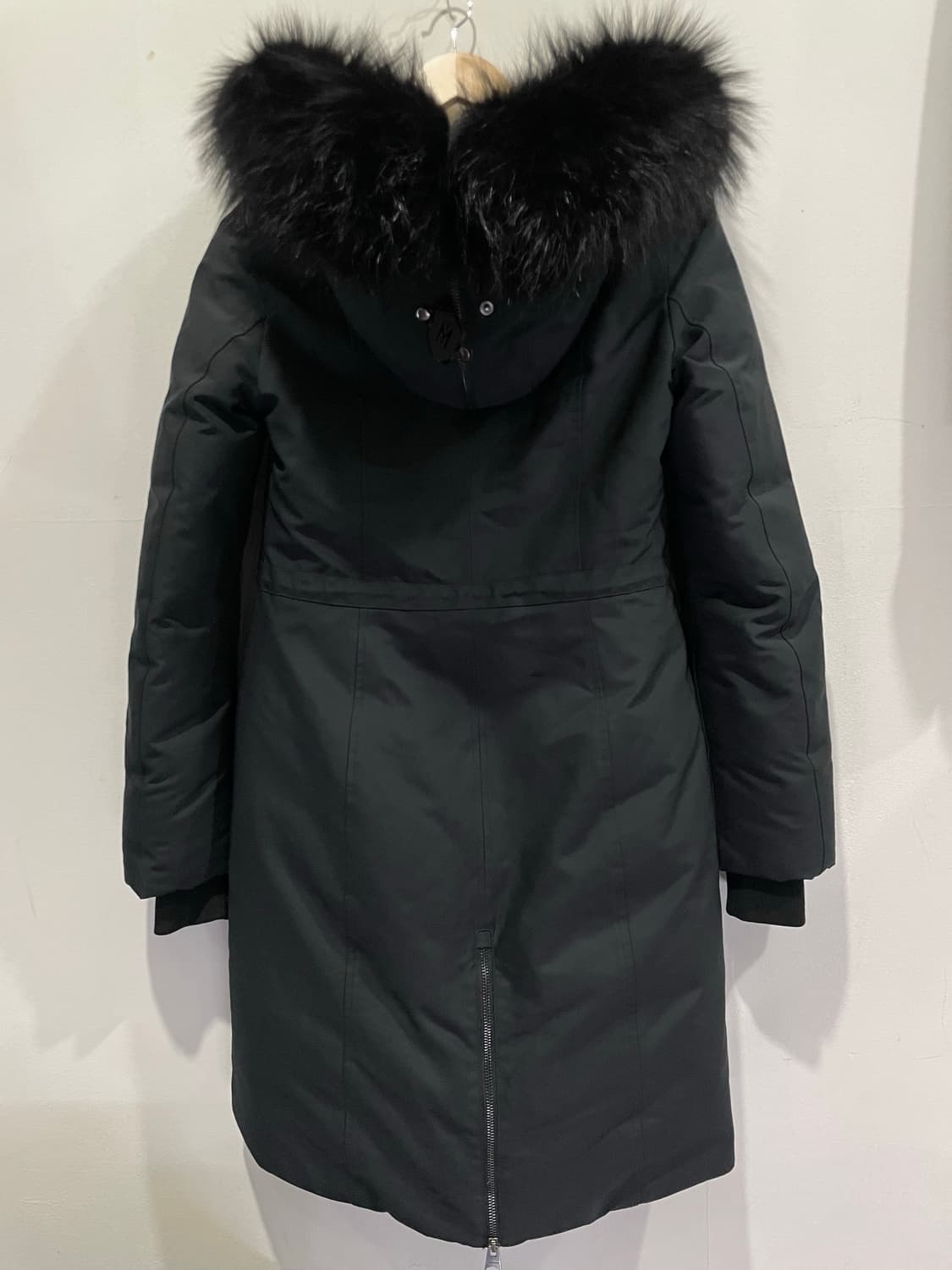 맥케이지 여성 여우털 패딩 XS 블랙 매장판 상품이미지2