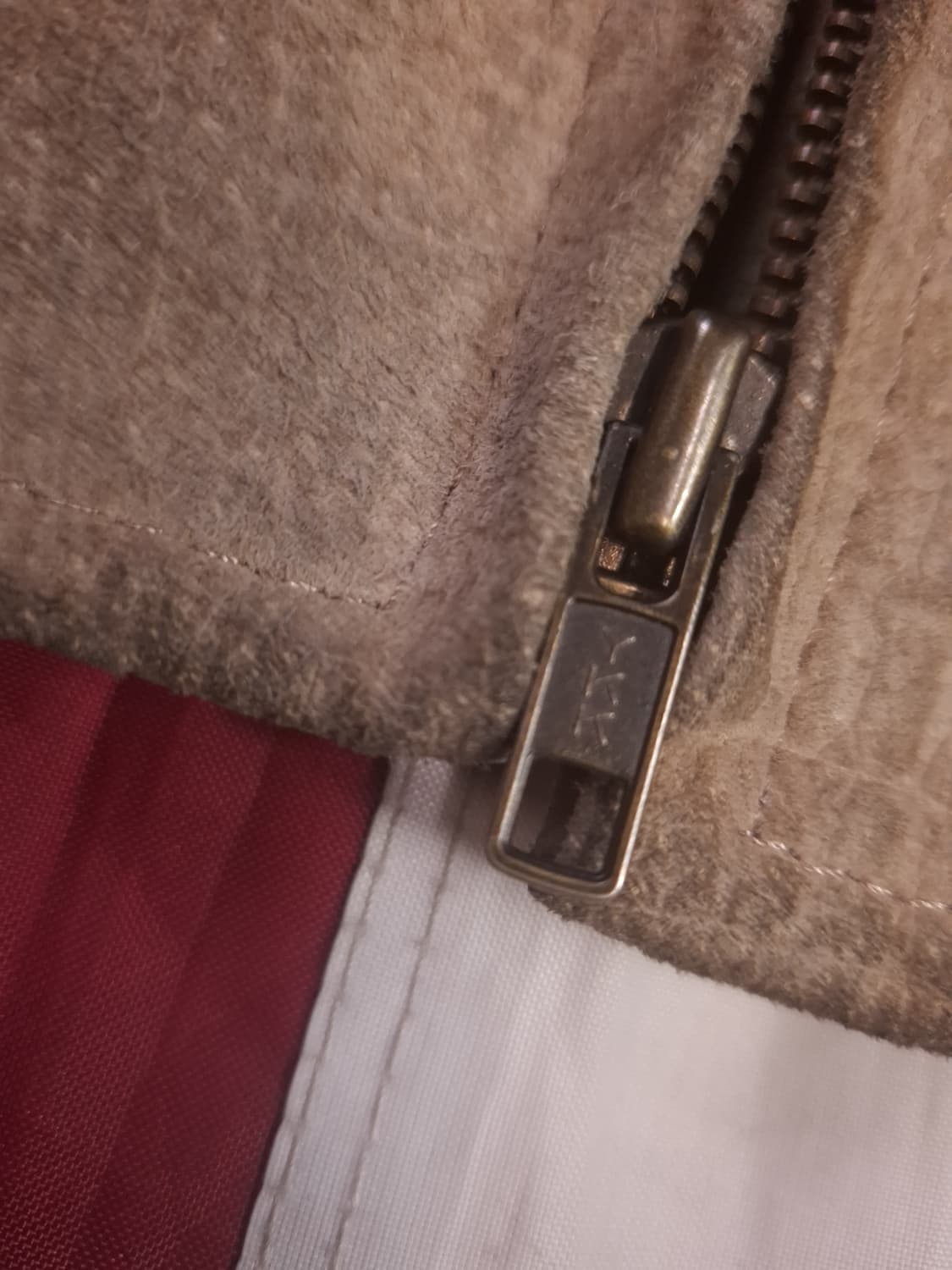 90's 크로커다일  빈티지 리얼레더 봄버자켓 상품이미지3