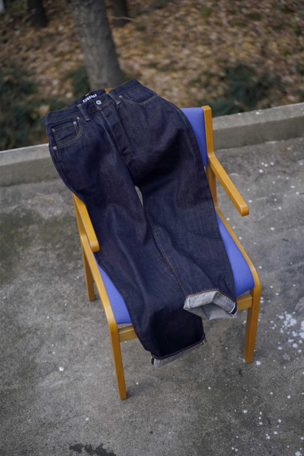 AUBERGE CARIB XX 해도면 데님 32 상품이미지4