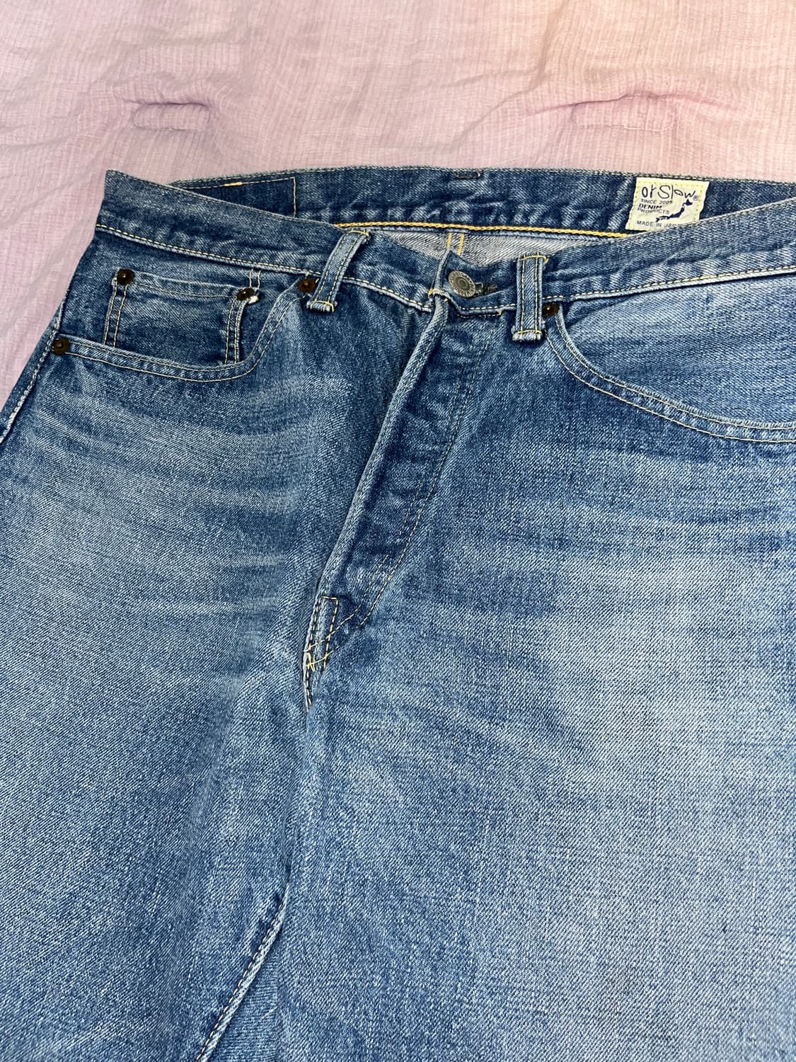 오어슬로우 105 2year 데님 팬츠 상품이미지3