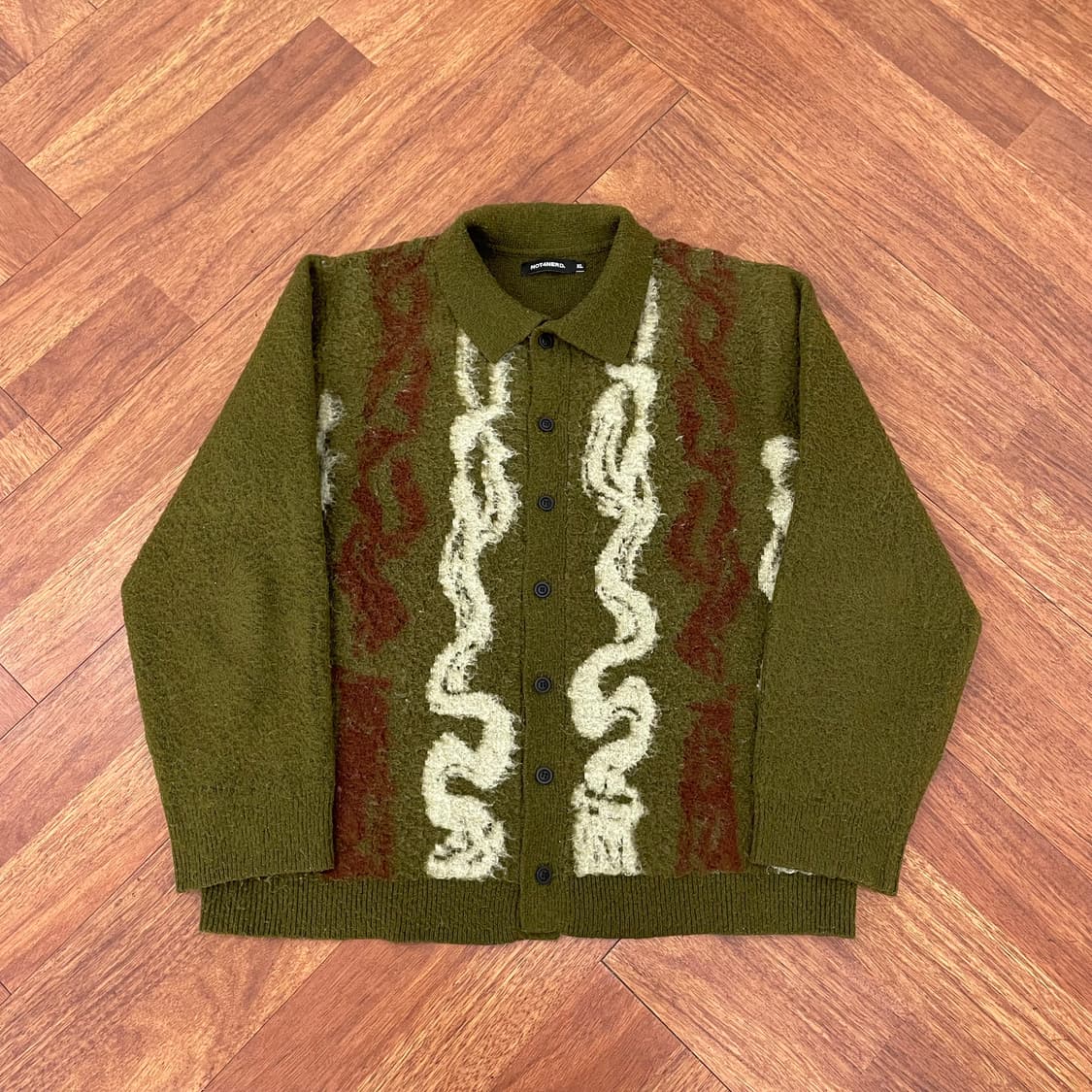 낫포너드 모헤어 가디건 상품이미지2