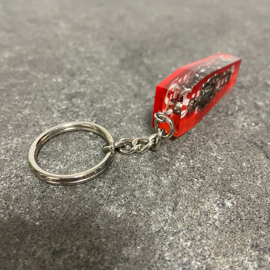 (OS) 슈프림 키체인 키링 키홀더 열쇠고리 스켈레톤 레드 상품이미지7