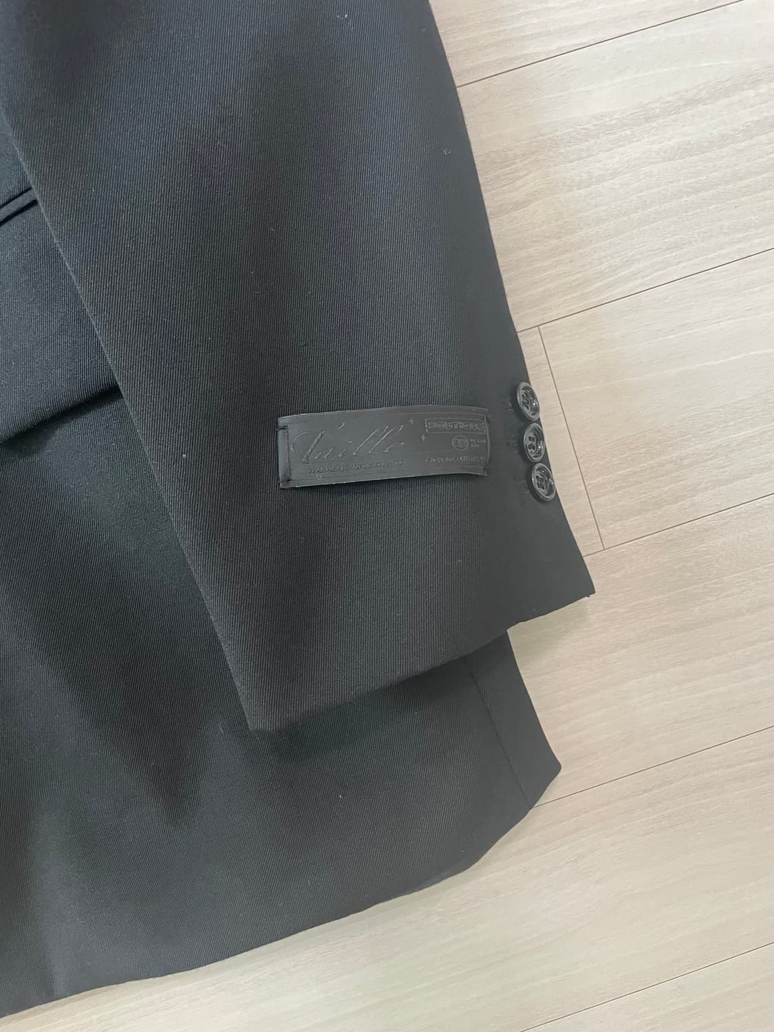 [타일레]  투 블레이저 자켓 black 상품이미지4