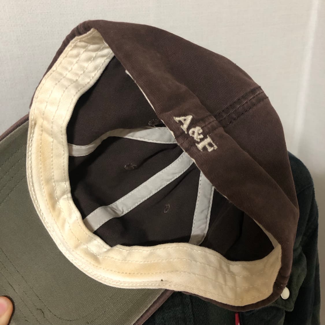 아베크롬비 브라운 캡 모자 상품이미지2