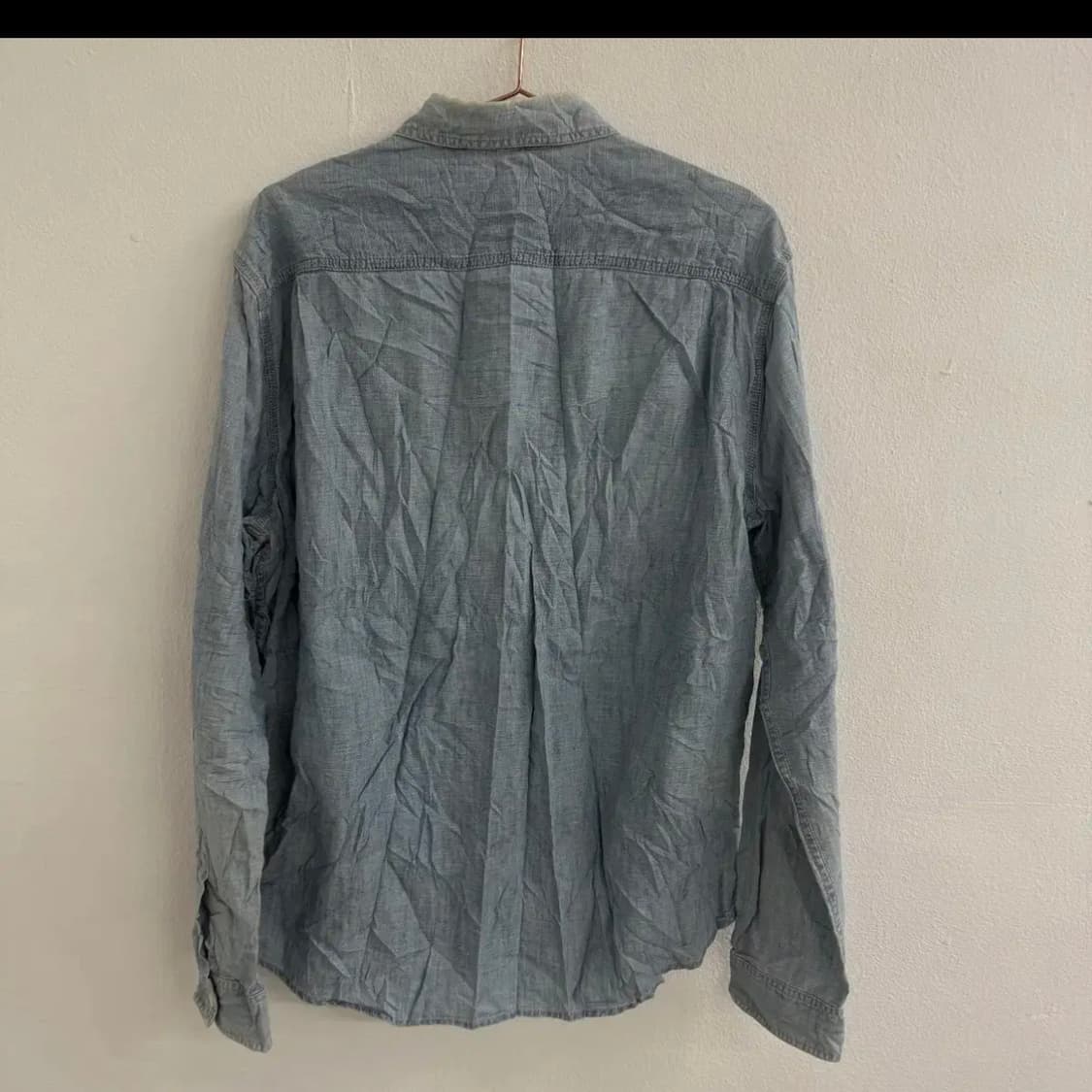 폴로 랄프로렌 데님앤서플라이 샴브레이 셔츠 (L) 상품이미지4