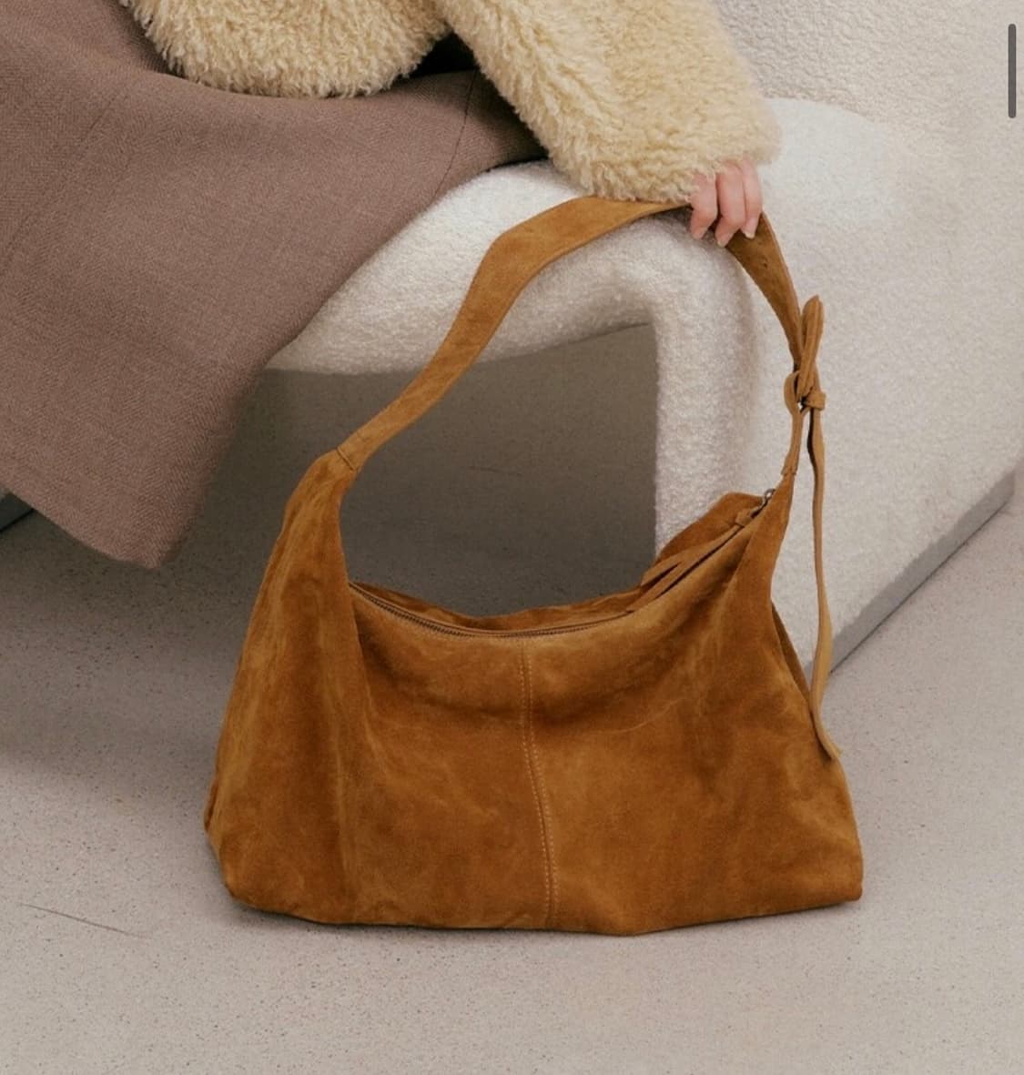 바니스뉴욕 스웨이드 가방 상품이미지3