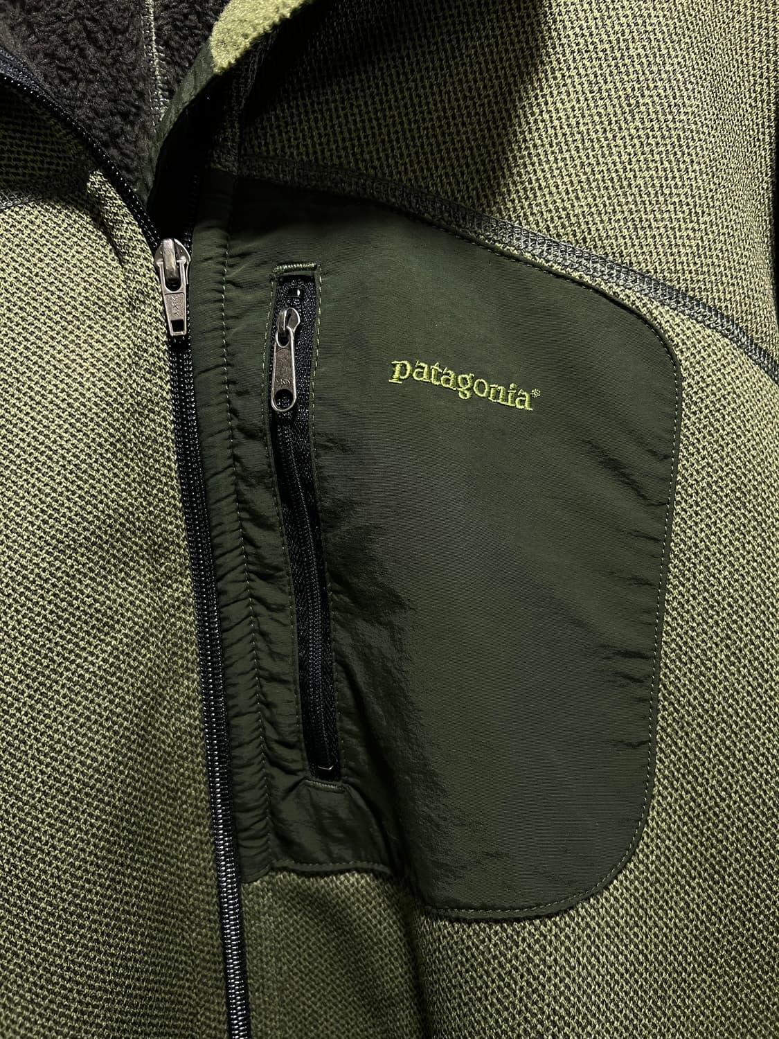 [L]00's 파타고니아 Made in USA R-TECH 집업 플리스 상품이미지3