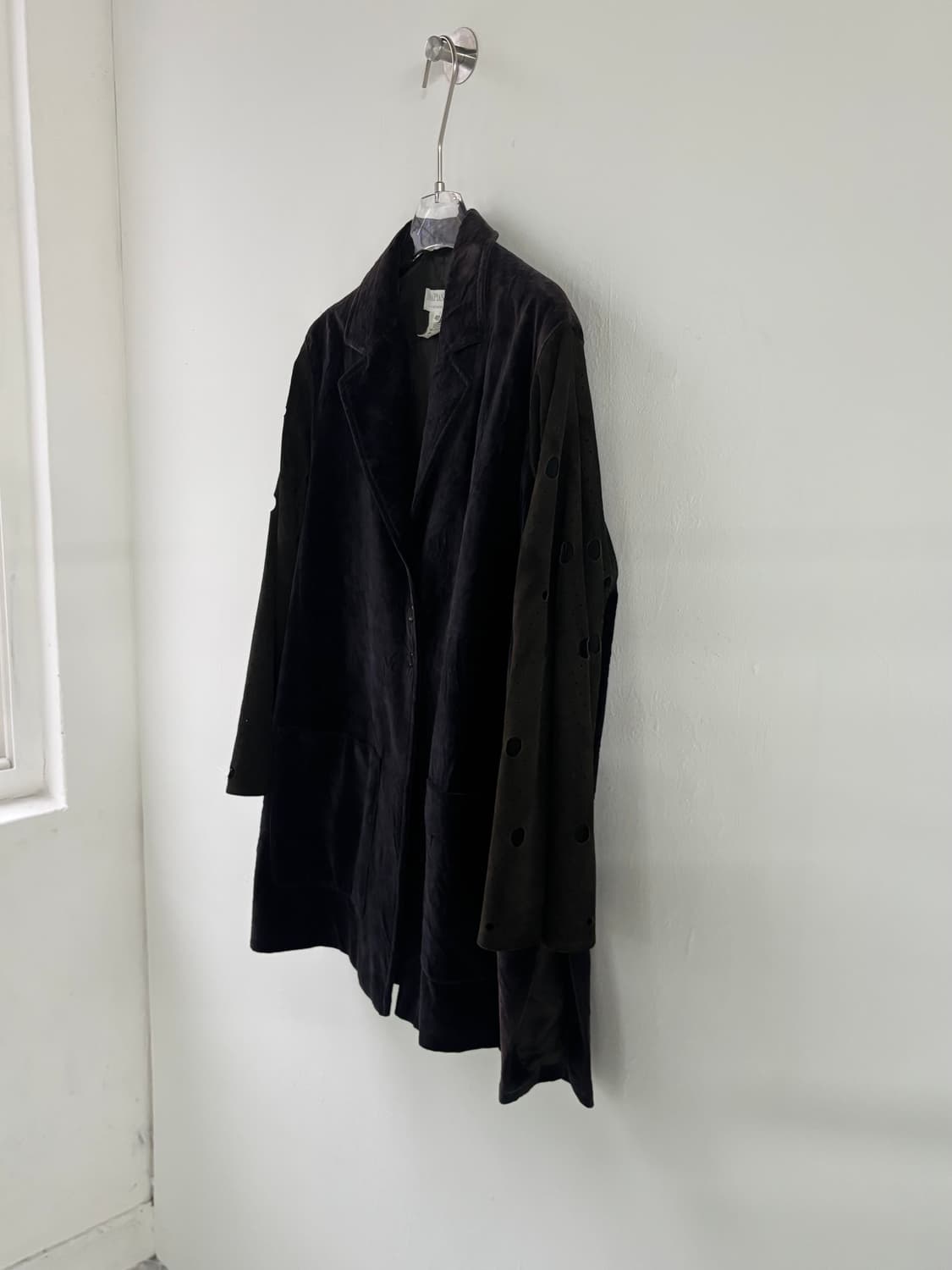 ANNAPIANURA 아티잔 스웨이드 코트 상품이미지5