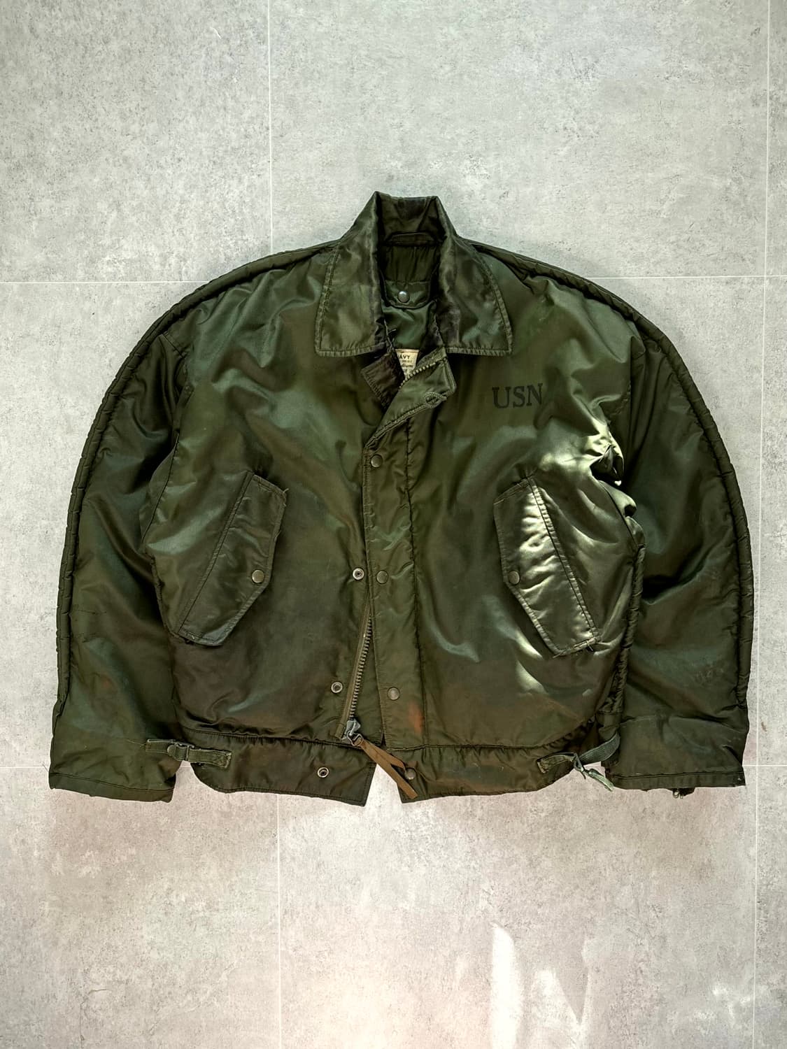 60's 미 해군 A-1 덱 자켓 M(105~108) 상품이미지1