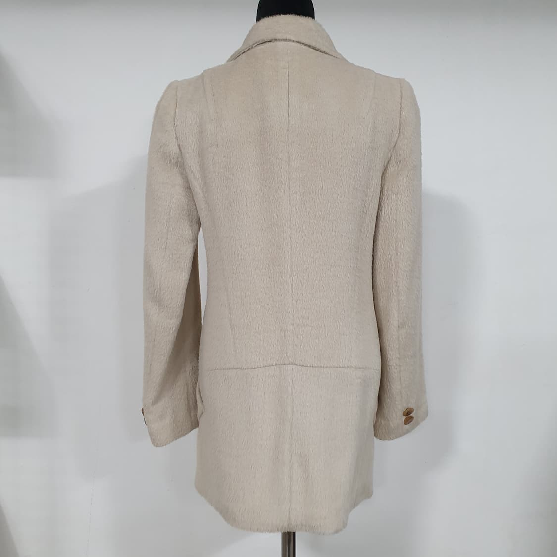 (85) 에스 솔레지아 알파카 100% 베이지 재킷 상품이미지5