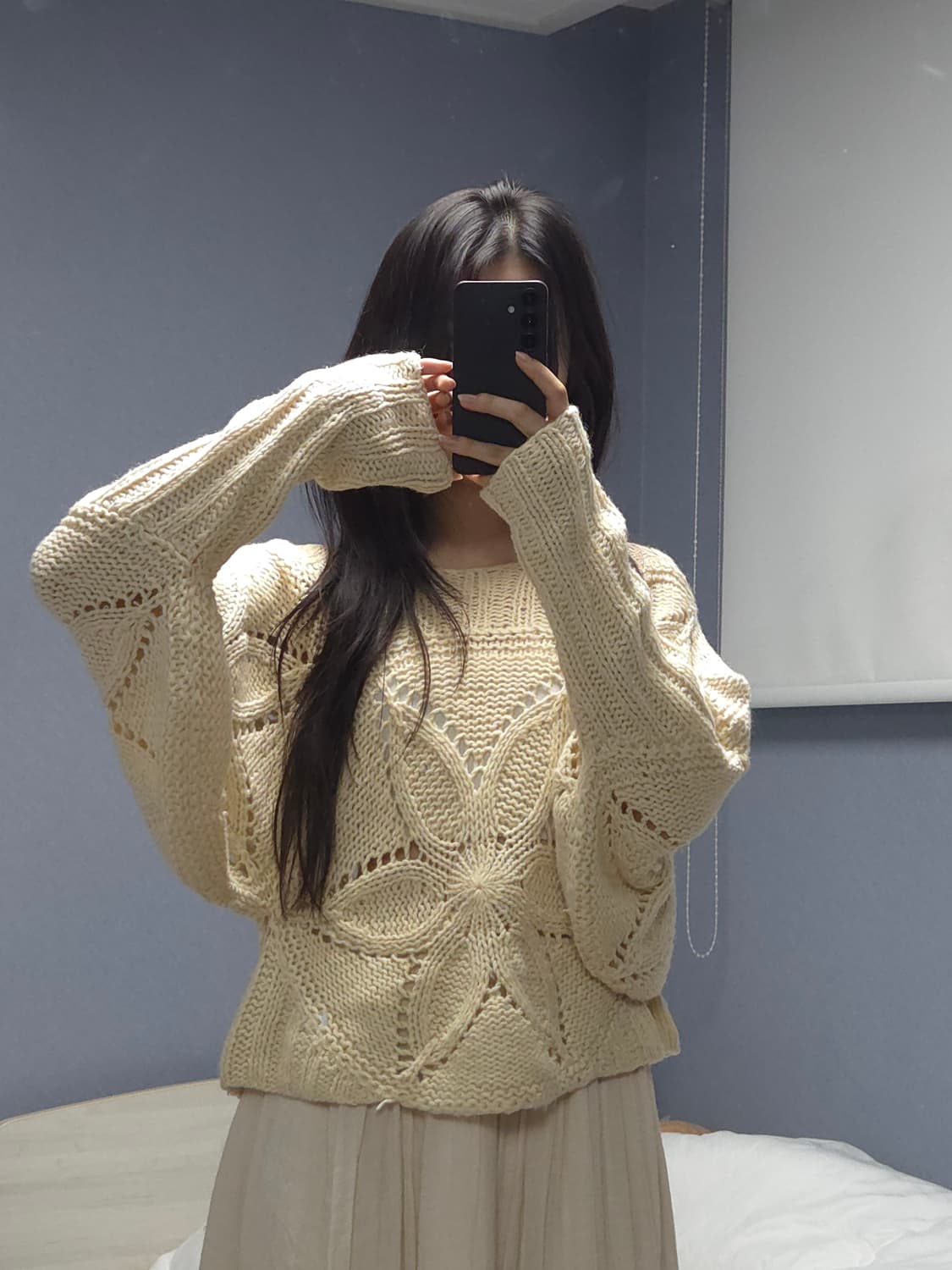 빈티지 크로쉐 니트 모리걸 상품이미지2