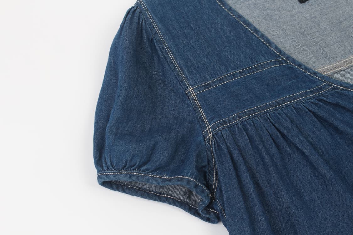 BEAMS BOY Robe Denim Dress 상품이미지3