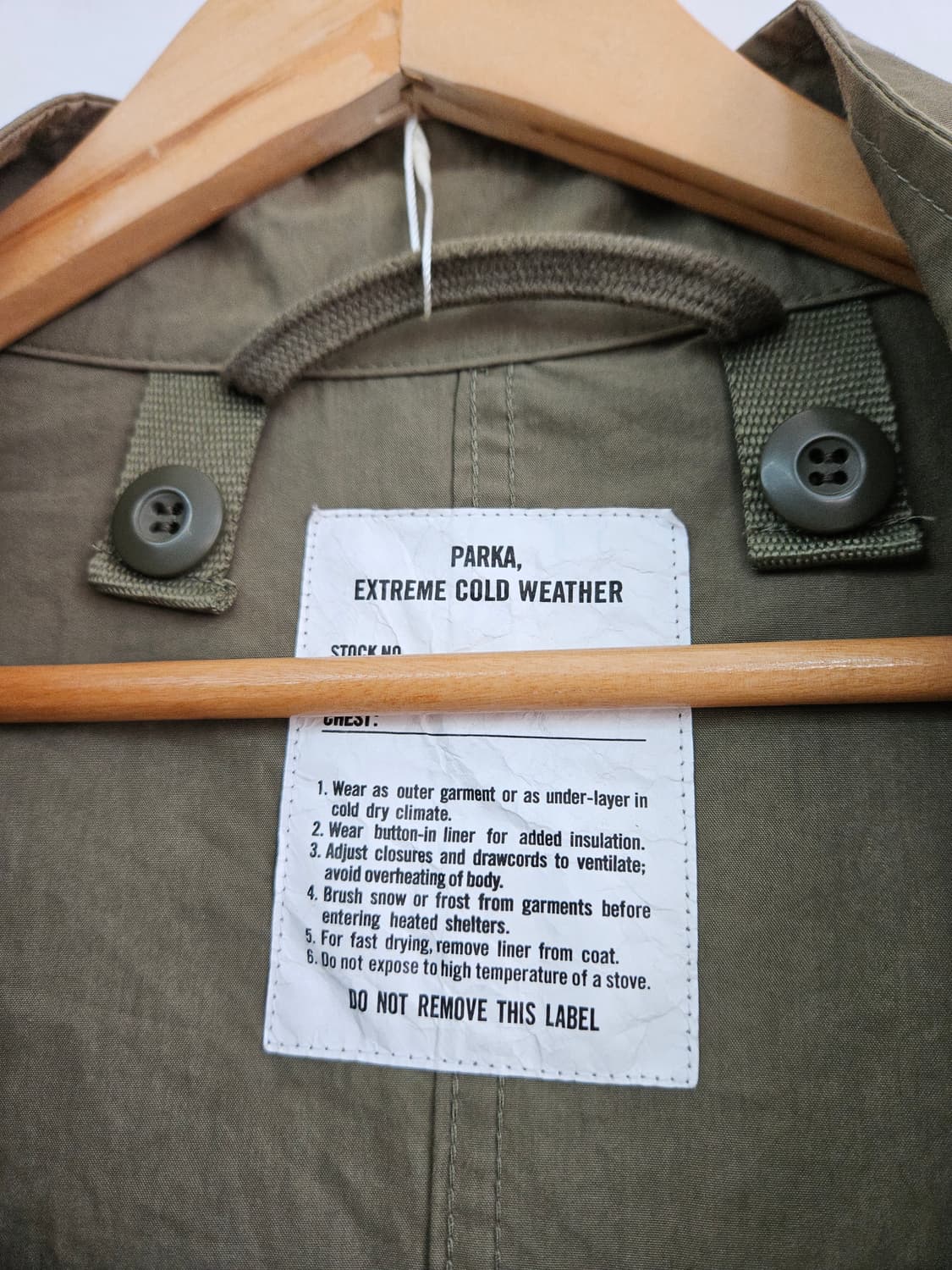 프릭스스토어 M65 피쉬테일 파카 개파카 L 상품이미지5