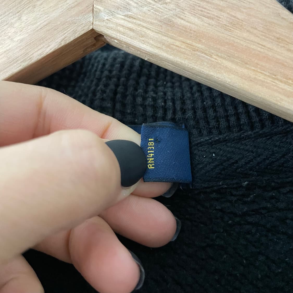 폴로 블랙 써멀 후드집업 상품이미지8