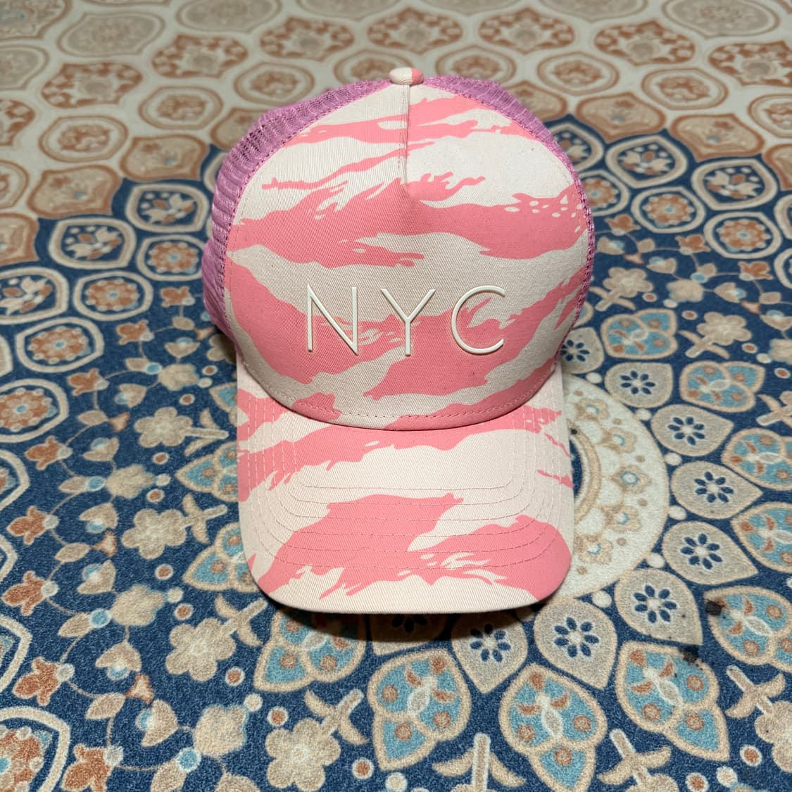 뉴에라 핑크 카모캡 상품이미지1