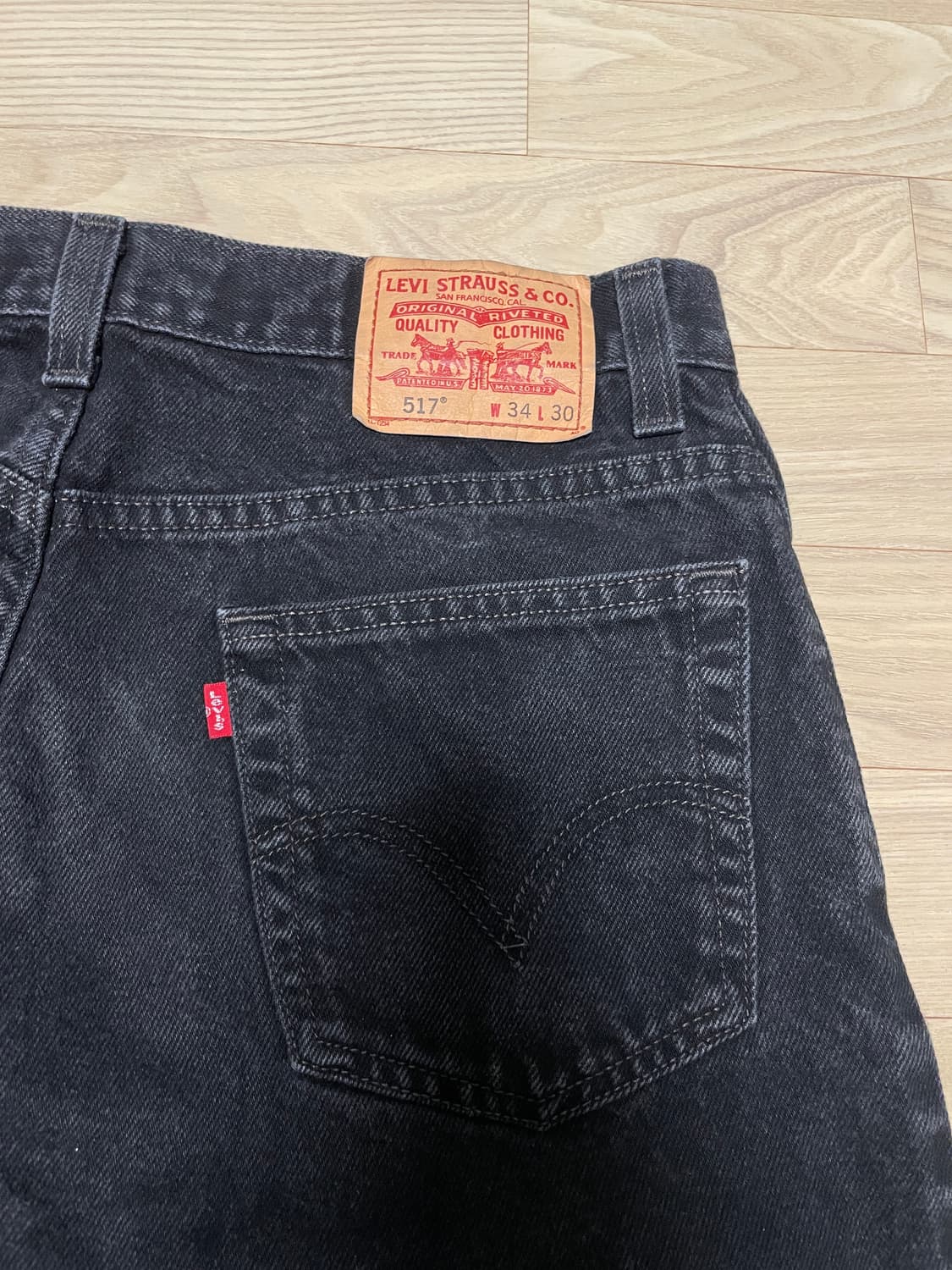 00s 빈티지 리바이스 517  블랙 팝니다 상품이미지7