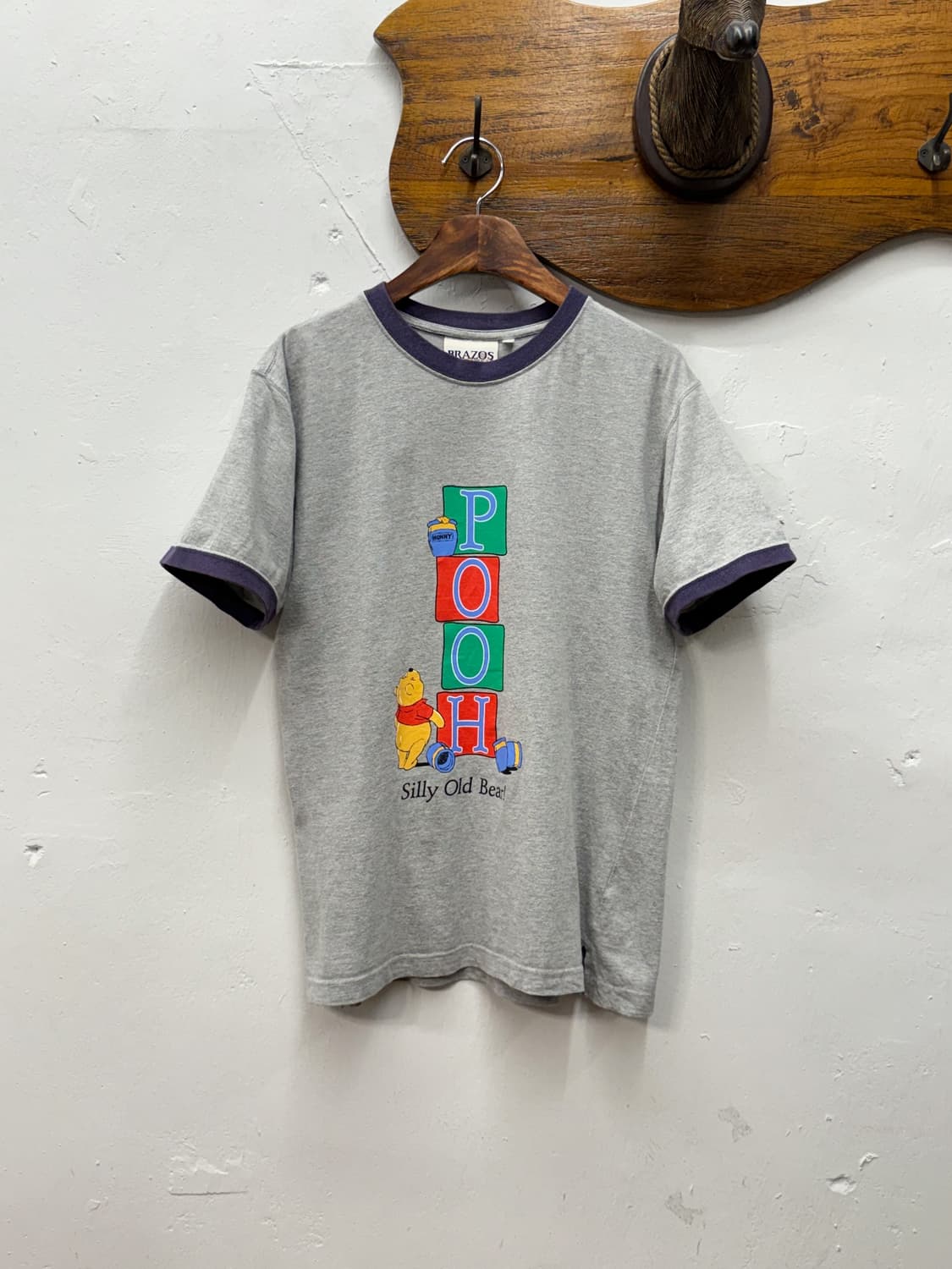 Disney Winnie The Pooh Ringer T-Shirt 상품이미지1