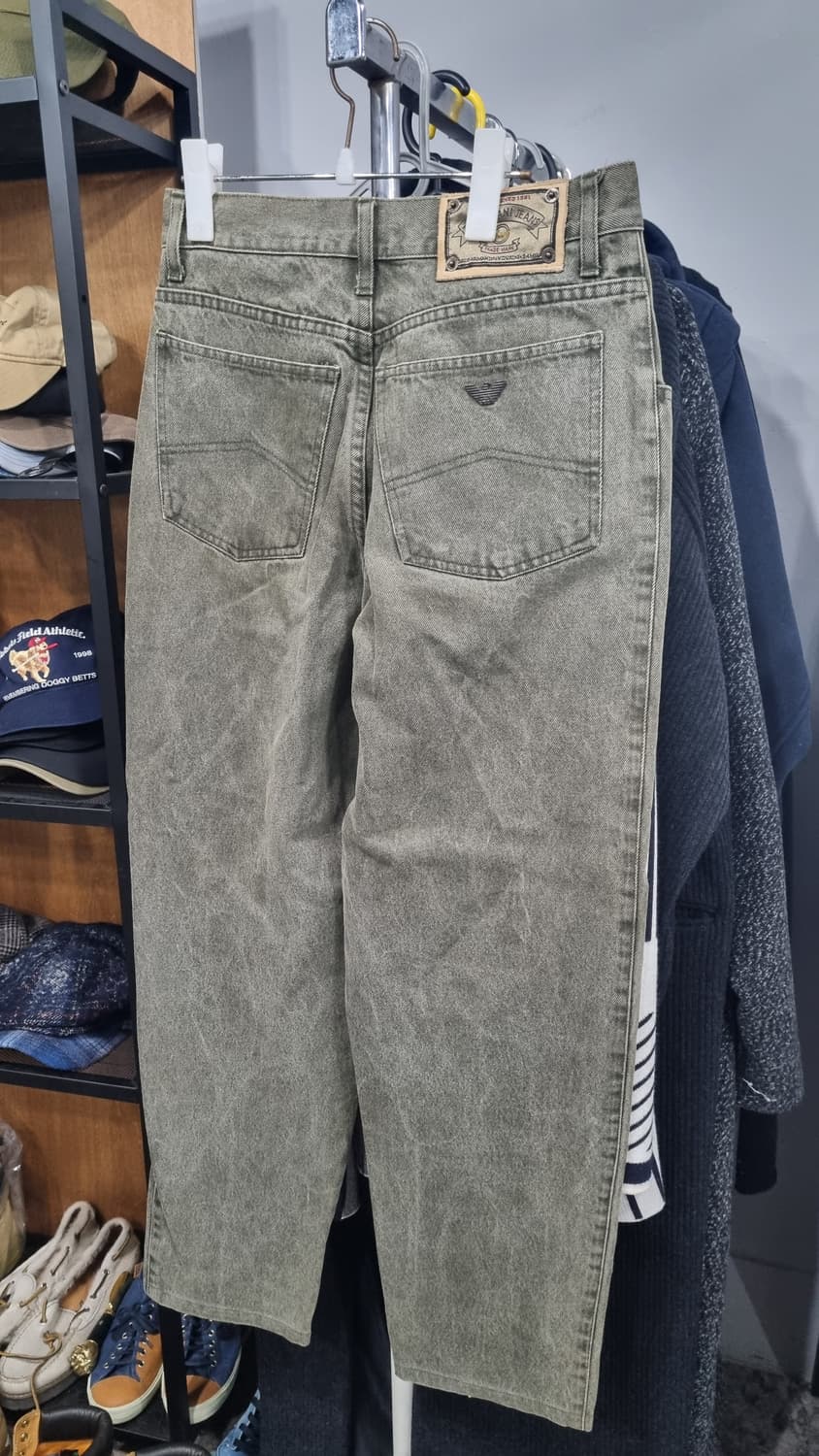 90년대 아르마니진 30size(허리반품38) 상태좋음 상품이미지3