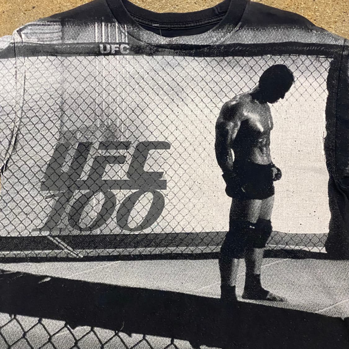 미국 빈티지 02s UFC 100 반팔티 상품이미지5