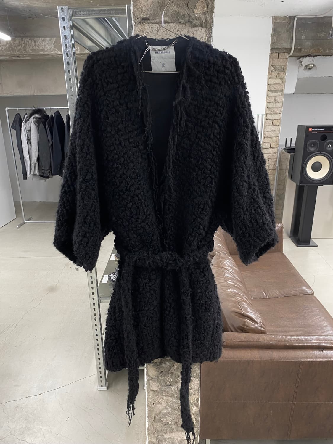 미하라 야스히로 플리스 로브 코트 상품이미지1