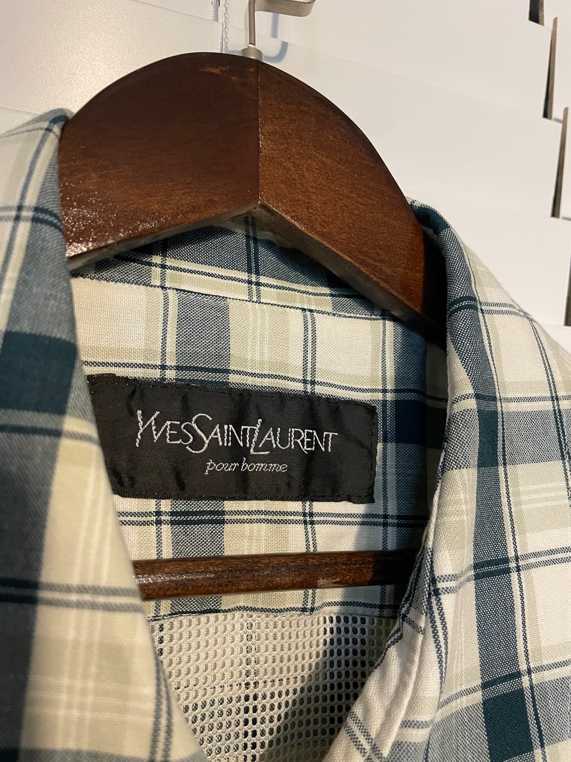 입생로랑 뿌르옴므 체크 자켓 상품이미지7