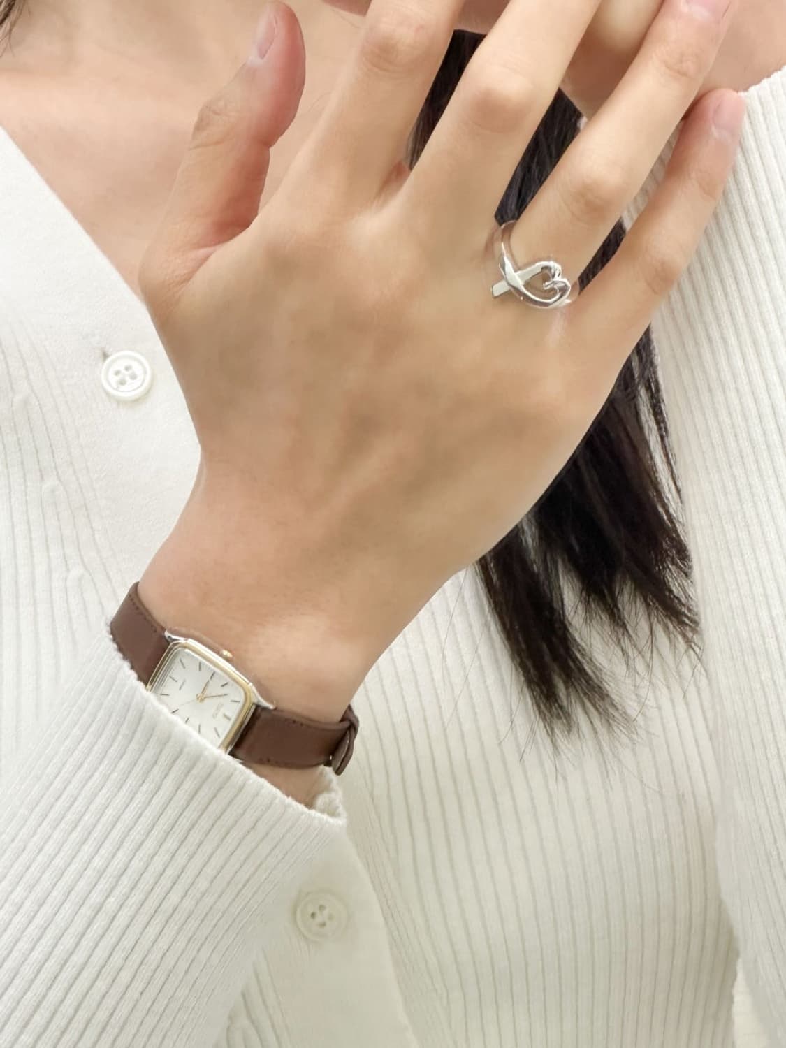 tiffany&co / 티파니앤코 실버925 러빙하트 반지 상품이미지10