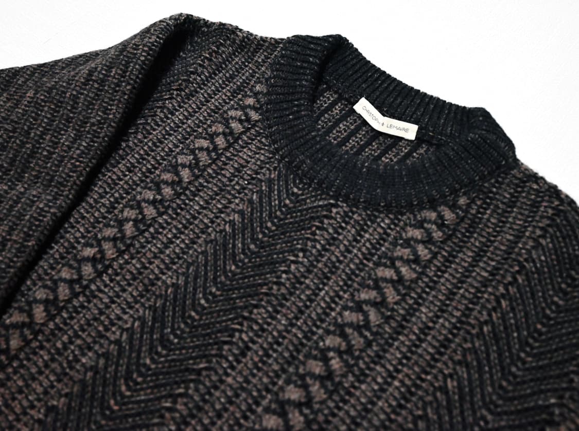 Christophe Lemaire ethnic wool alpaca 상품이미지5