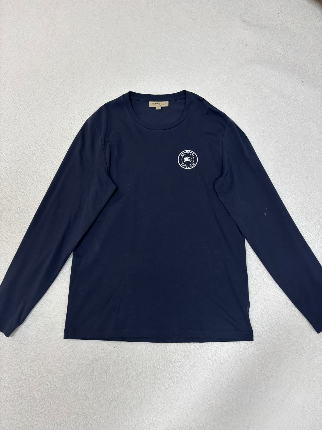 버버리 로고 롱슬리브 m사이즈 (풀구성) 상품이미지2