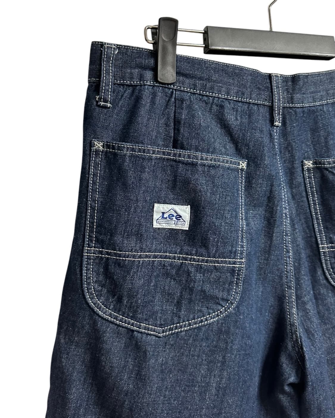 LEE 베이직 버뮤다 데님 쇼츠 인디고 다크 34size 상품이미지5