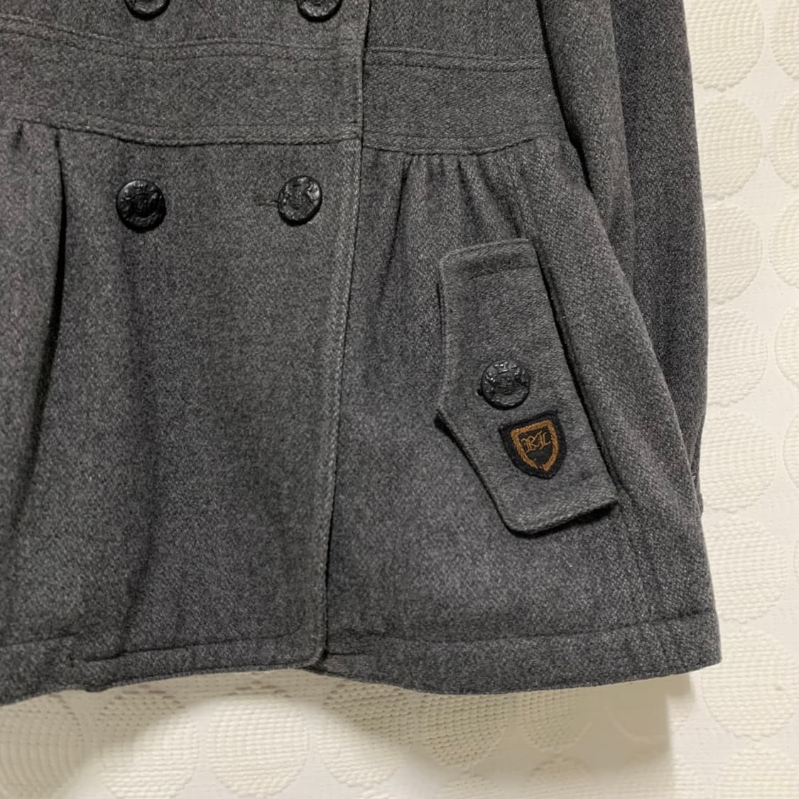 폴로 랄프 로렌 더블 브레스트 울 코트 상품이미지7