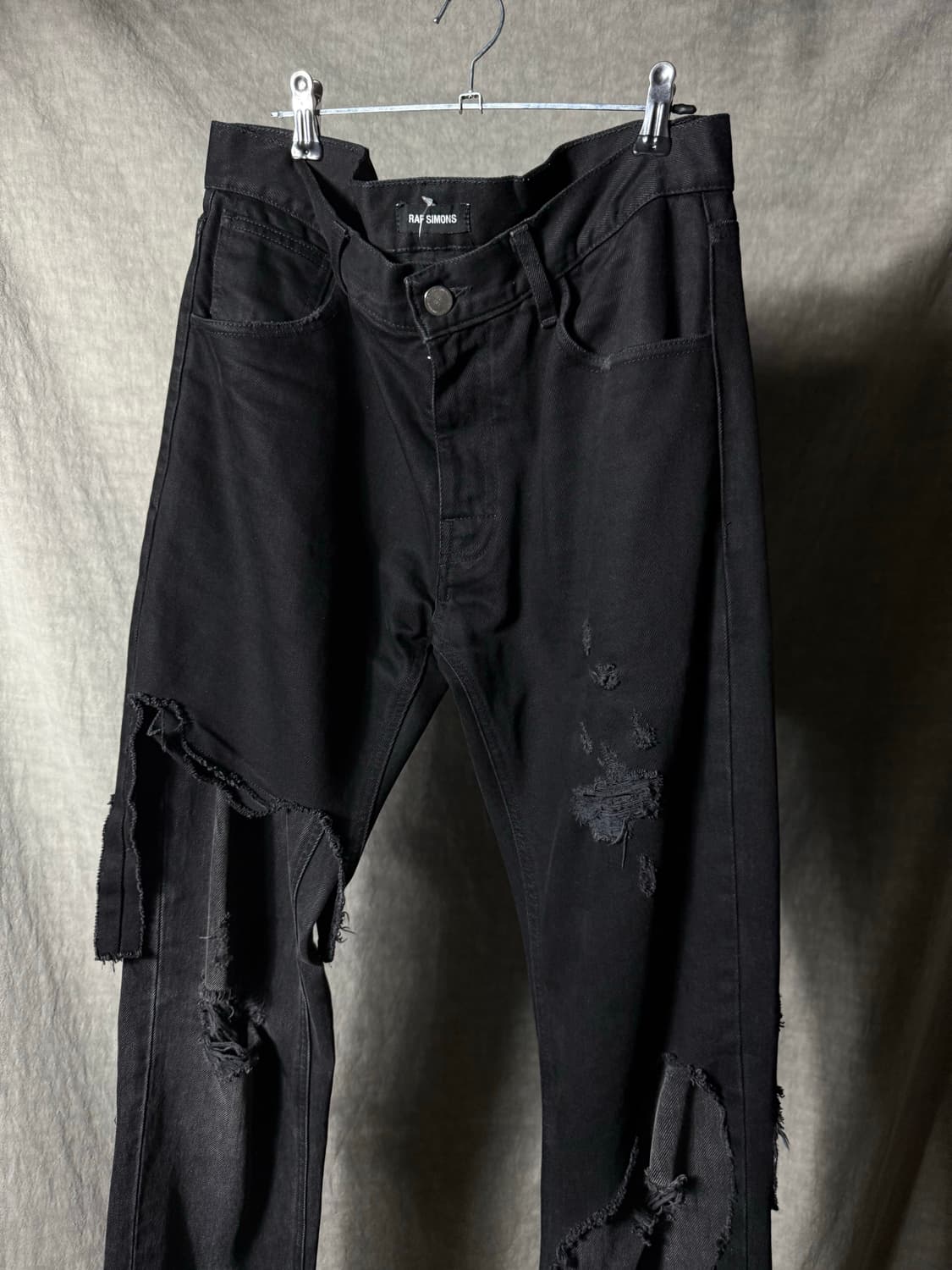 RAF SIMONS AW19/20 Destroyed Denim  상품이미지4