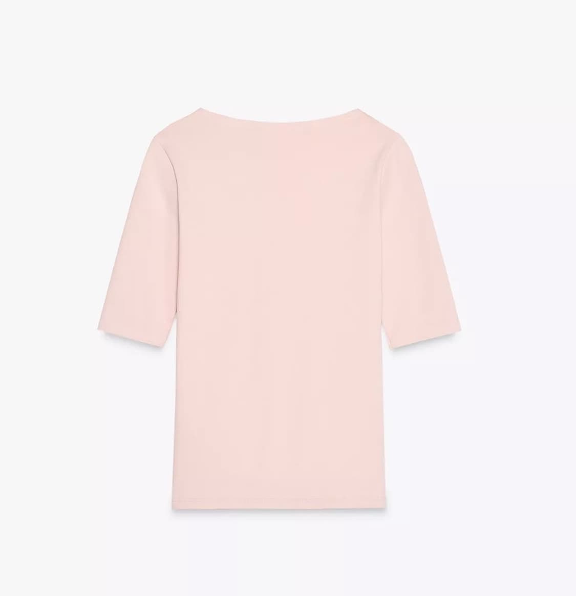 ZARA 자라 스퀘어넥 티셔츠 핑크 상품이미지4