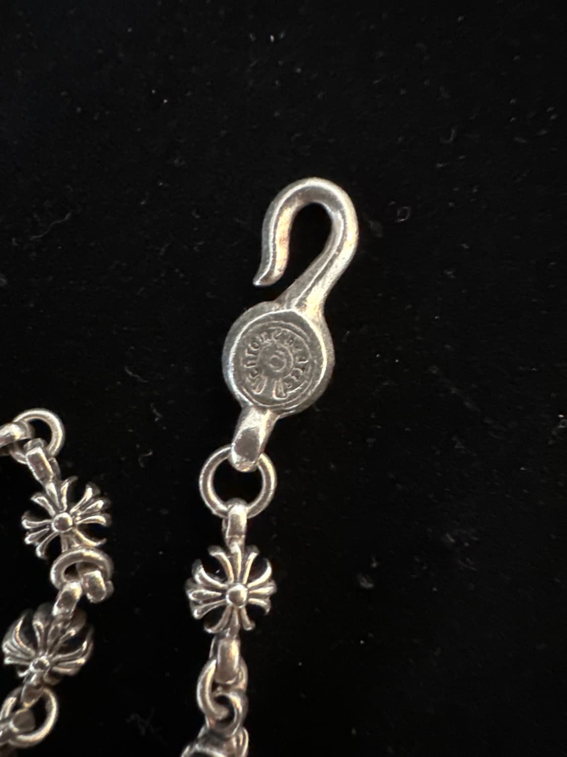 2000s 크롬하츠 올드 플라워 링크 체인 (56cm) 상품이미지3