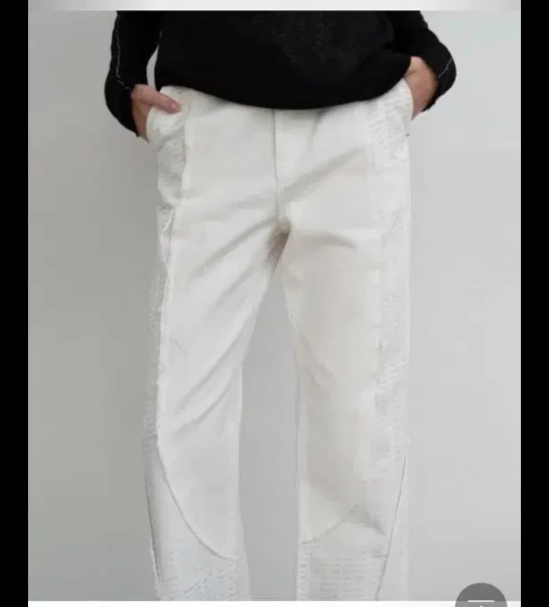 마뗑킴 커브 디테일 팬츠 상품이미지1