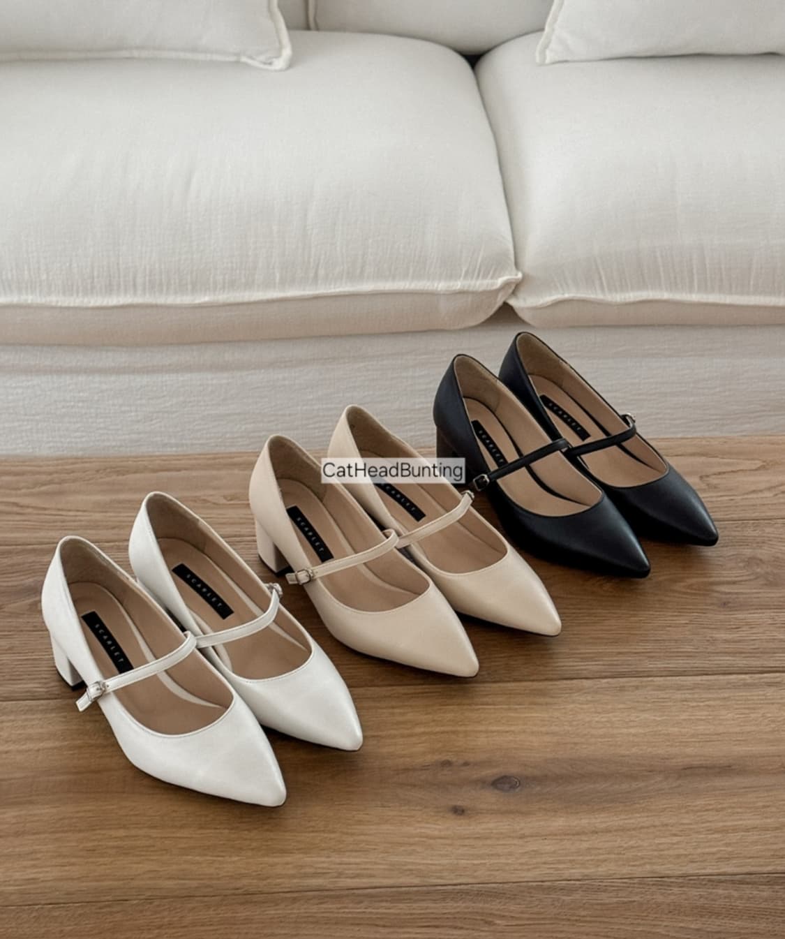 메리제인 스틸레토 펌프스 힐 °수제화° 슈스프레소 상품이미지3