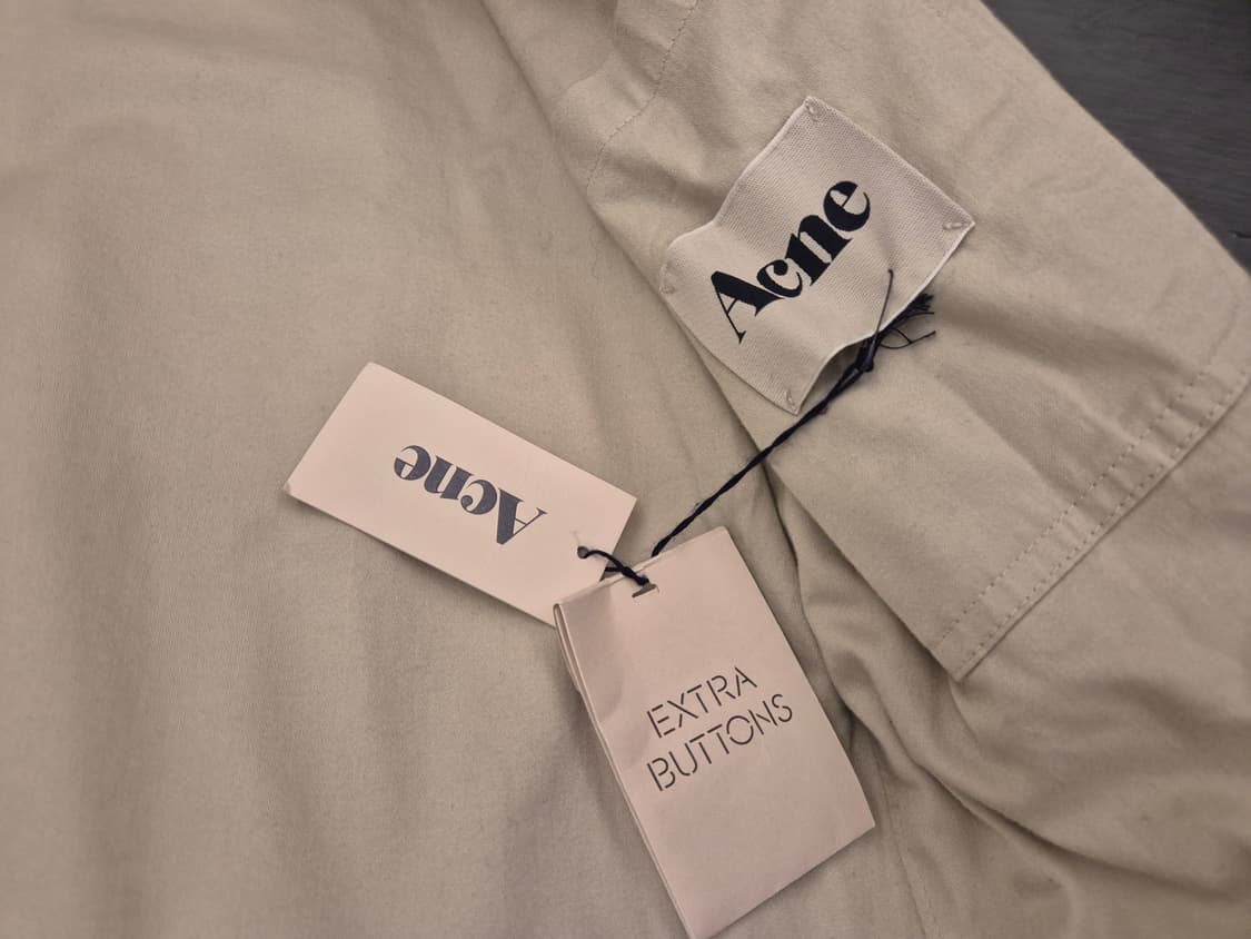 12ss 아크네 밀리터리 트렌치 코트 상품이미지6