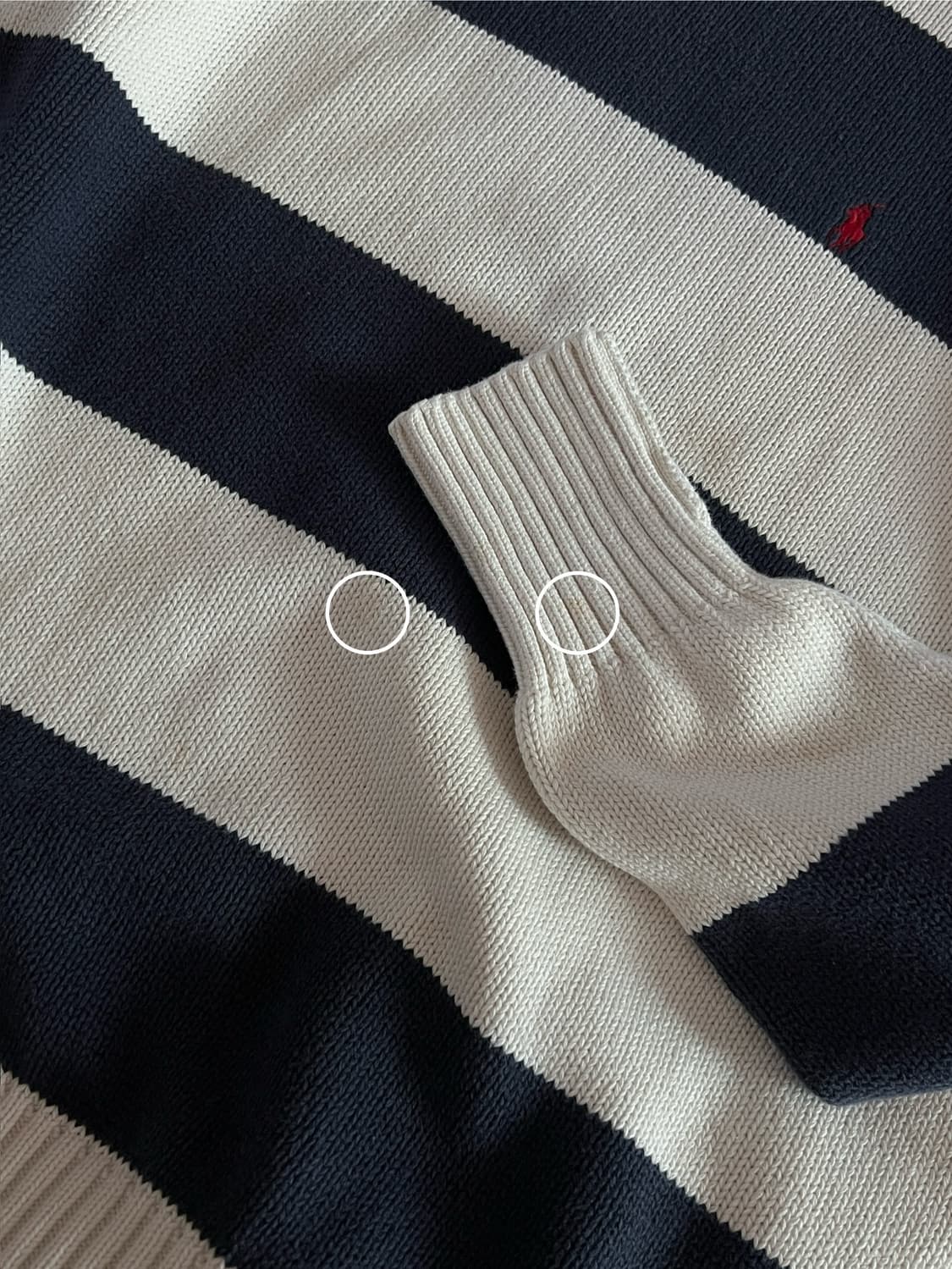 폴로 랄프로렌 단가라 니트 100 상품이미지6