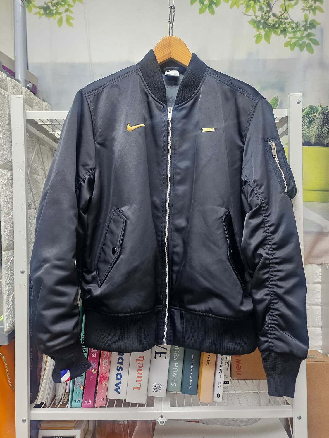 나이키 펑크 항공패딩점퍼 100 봄버자켓 FFF 블루종 XD41 상품이미지1