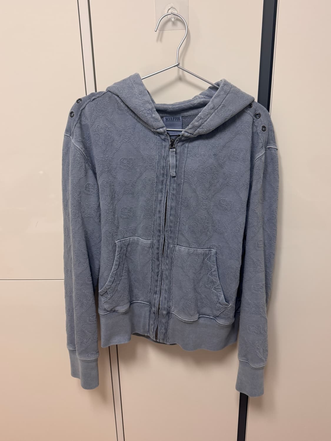 스컬프터 후드집업 Jacquard Hoodie Zip-Up 상품이미지2