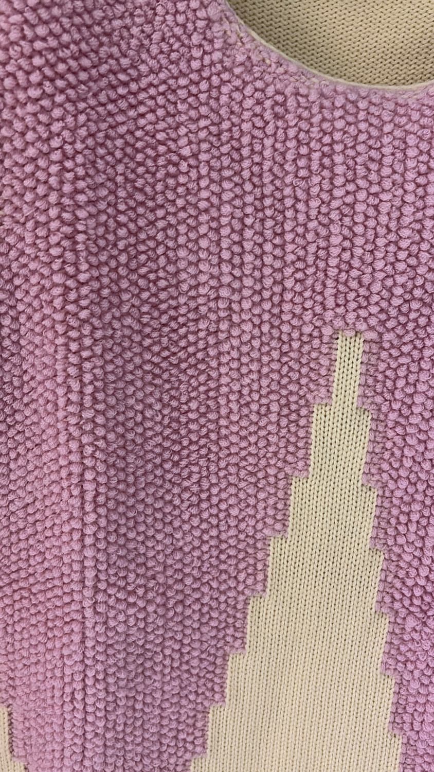 소니아 리키엘 핑크 패턴 니트 44,55 정품 상품이미지4