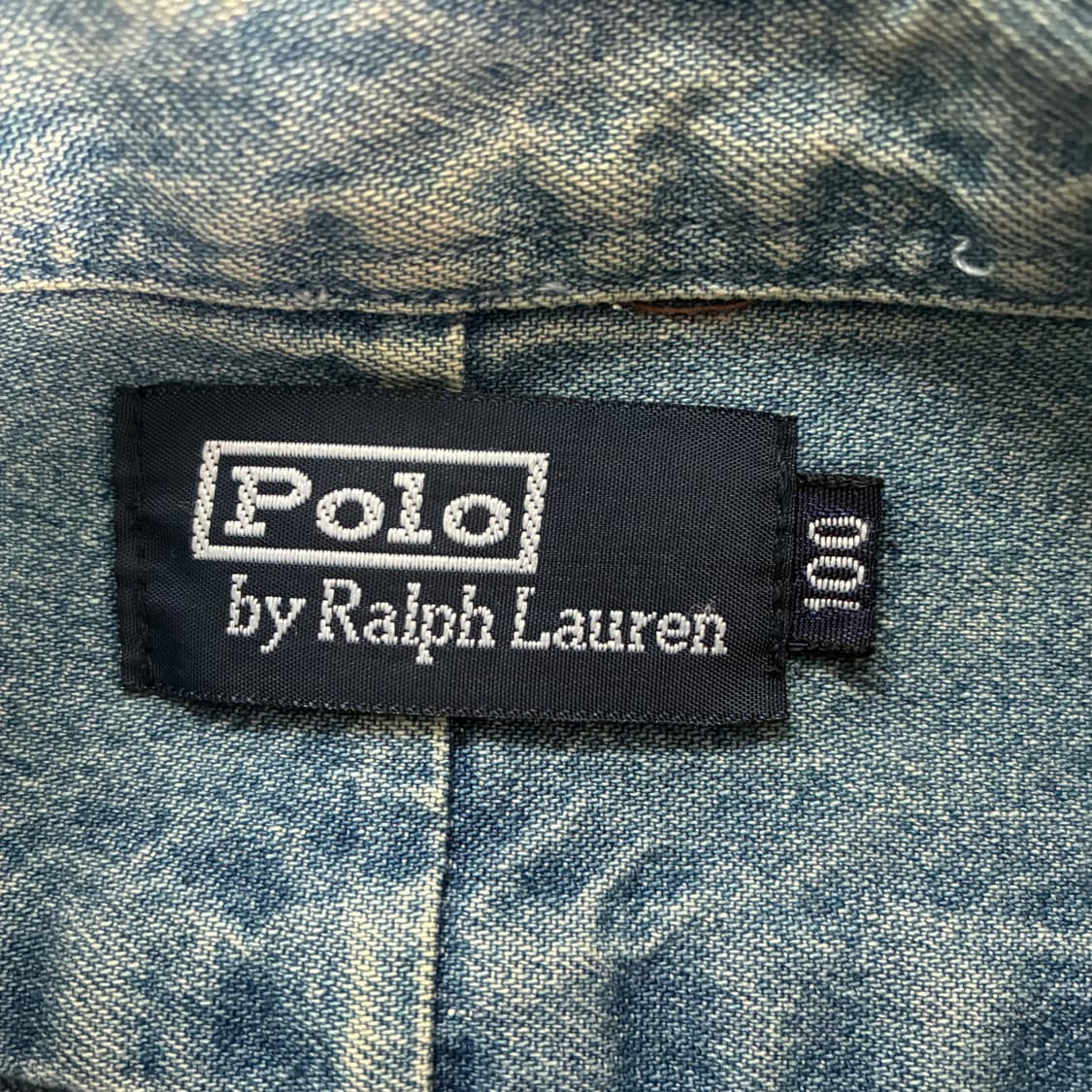 Polo 폴로 랄프로렌 90‘s데님 워시드 셔츠 상품이미지4