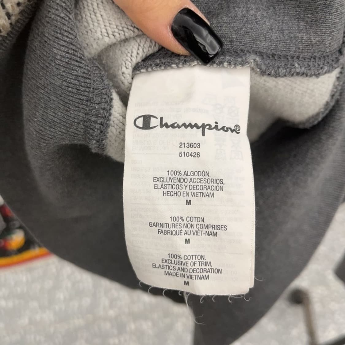 챔피온 리버스위브 모던 베이직 기모 맨투맨 M C07390 상품이미지6