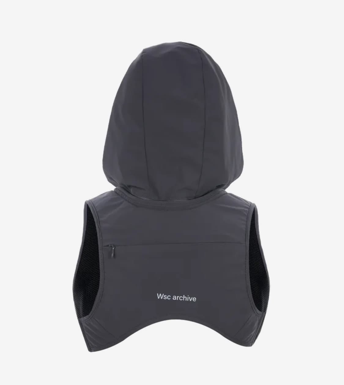 (단종) 더블에스씨 아카이브 후드 조끼 Hood vest 003 Gray 상품이미지2