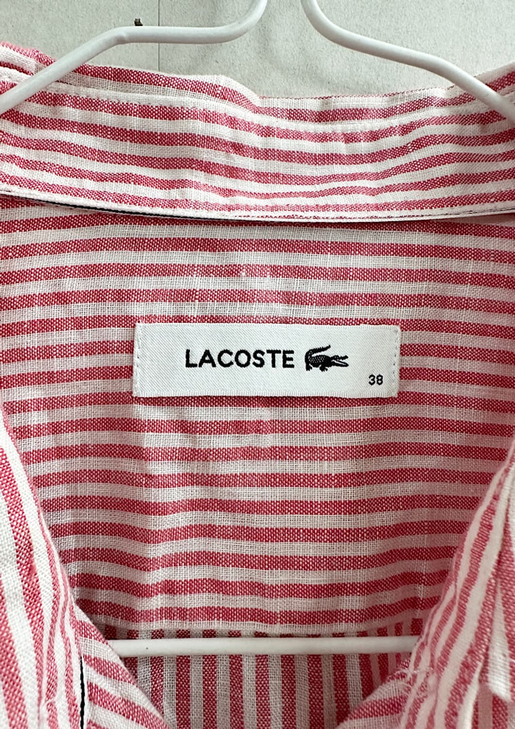 라코스테 린넨100% 셔츠 L  상품이미지3
