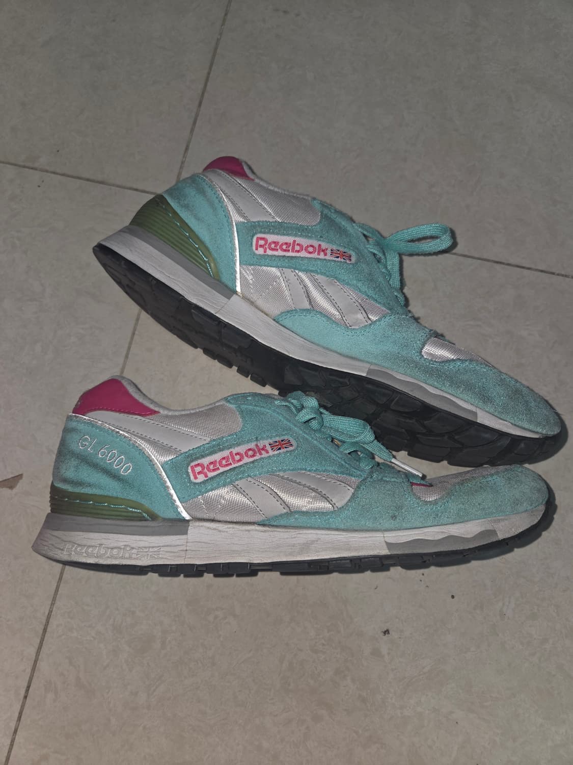(상태 하)Reebok GL6000 민트컬러 상품이미지4