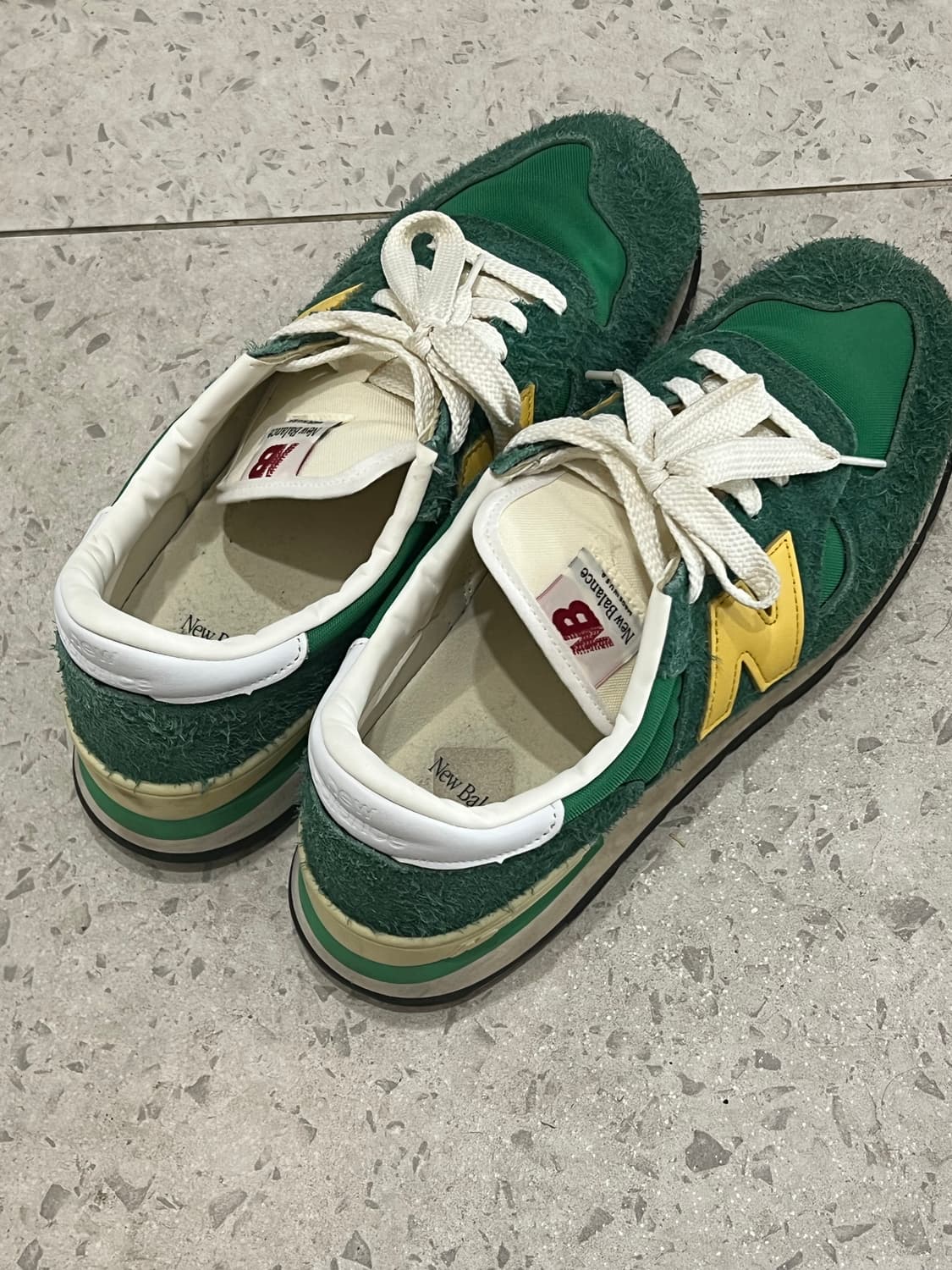 뉴발란스 990v1 USA made 그린골드(275) 상품이미지2