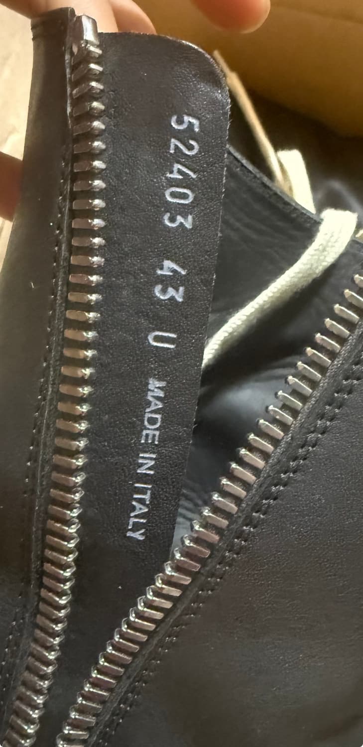 릭오웬스 룩소르 라몬즈 43사이즈 상품이미지2